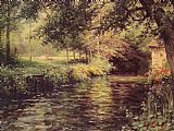 Louis Aston Knight - A Sunny Morning at Beaumont-Le Roger painting